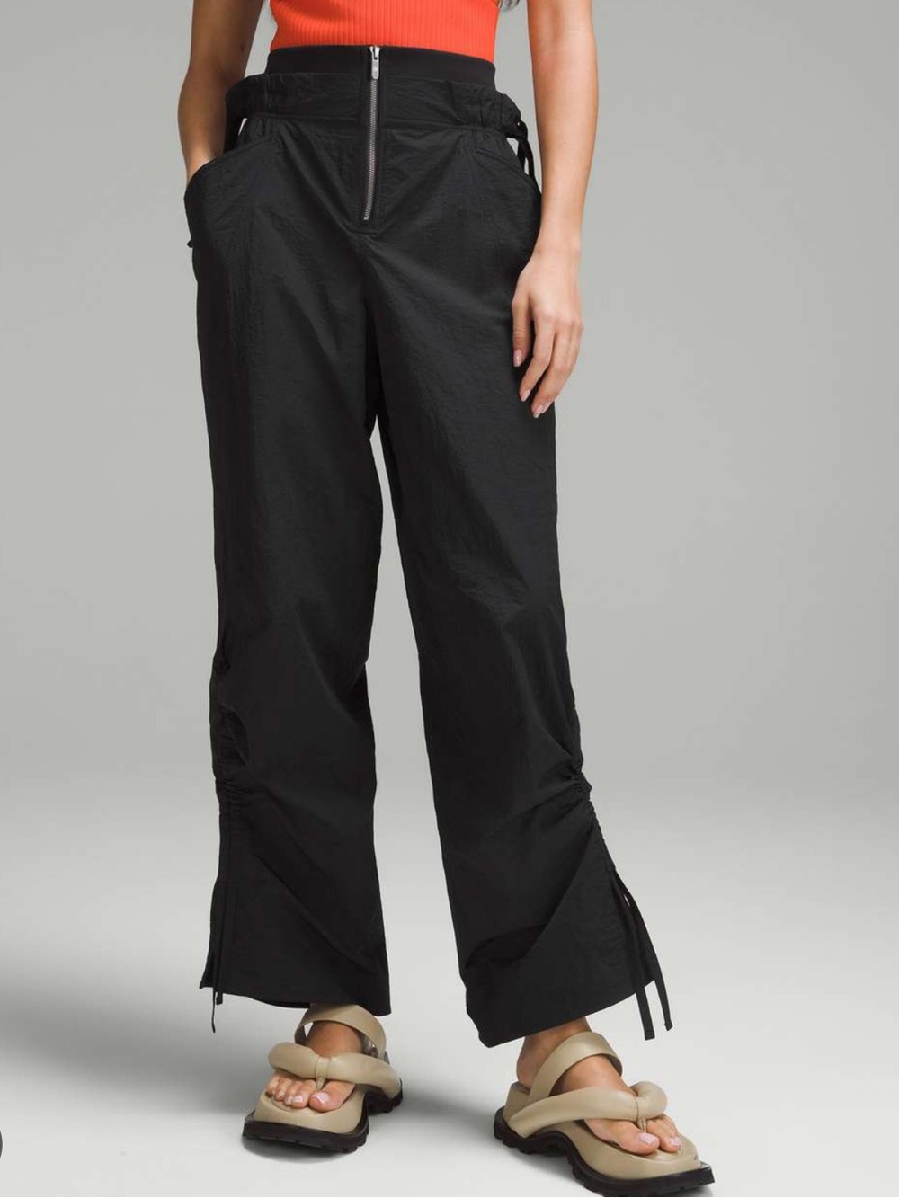 Lululemon Cinchable Wide-Leg High-Rise Pant